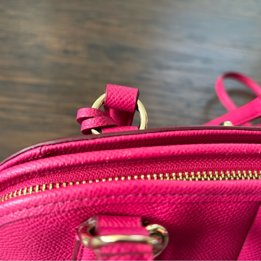 Coach Vibrant Pink Satchel - Picture 7 of 13